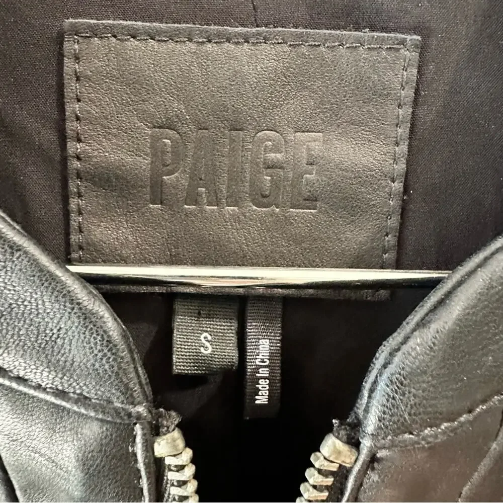 PAIGE gianna leather
